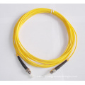 Single mode ST UPC optic fiber patch cord, 9/125 ST optical fiber cable